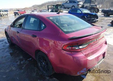 2015 Dodge Dart Sxt z USA, uszkodzony, nr VIN 1C3CDFBB3FD435183